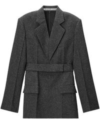 Alexander Wang - Blazerjurk Met Ceintuur - Lyst