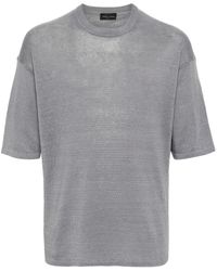Roberto Collina - Short-sleeve Knitted T-shirt - Lyst