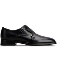 Tod's - Double-strap Leather Monk Shoes - Lyst