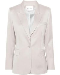 Styland - Gathered-Sleeve Blazer - Lyst