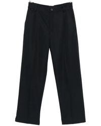 Jacquemus - Wool Pleated Trousers - Lyst