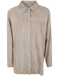 Salvatore Santoro - Fringed Suede Shirt - Lyst