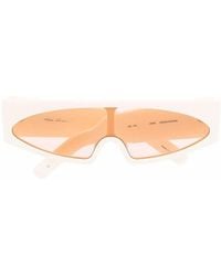 Rick Owens - Gene Rectangle-Frame Sunglasses - Lyst