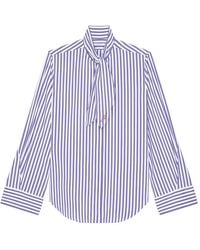 Givenchy - Cocoon Striped Shirt - Lyst