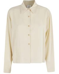 Alysi - Chemise À Boutonnière Sur Le Devant - Lyst