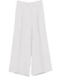 Imperial - Pleated Wide-Leg Trousers - Lyst