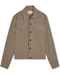 Oliver Spencer - Witley Check-Pattern Button-Up Jacket - Lyst