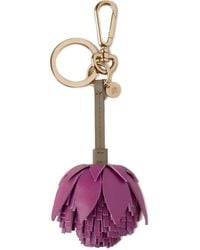 Mulberry - Floral Keyring - Lyst