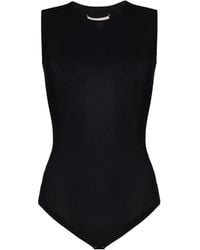 Maison Margiela - ノースリーブ テクニカルジャージーボディスーツ - Lyst