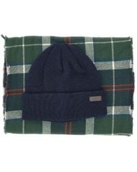 Barbour - Ensemble Bonnet-Écharpe Swinton & Galingale À Motif Tartan - Lyst