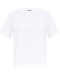 Emporio Armani - T-Shirt En Coton À Patch Logo - Lyst