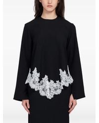 Beaufille - Marni Lace-Trim Blouse - Lyst