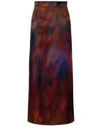 ROKSANDA - Irma Printed Maxi Skirt - Lyst