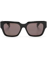 Chloé - Gayia Square-Frame Sunglasses - Lyst