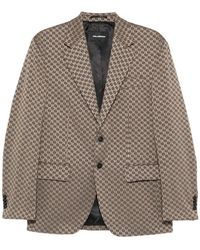 KARL LAGERFELD - Chaqueta Con Motivo Y Botones - Lyst