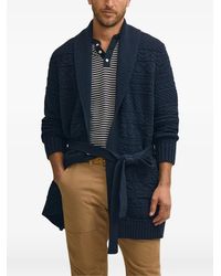 Brooks Brothers - Textured Wrap-Style Cardigan - Lyst