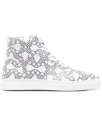 Vivienne Westwood - Sneakers alte con stampa - Lyst