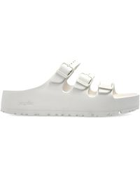Birkenstock - Florida Flex Triple Buckle-Strap Slides - Lyst