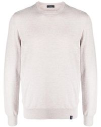 Fay - Fine-Knit Crew-Neck Jumper - Lyst
