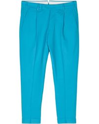 PT Torino - Mid-rise tailored trousers - Lyst