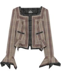 Vivienne Westwood - Dandy Double-Breasted Check Jacket - Lyst