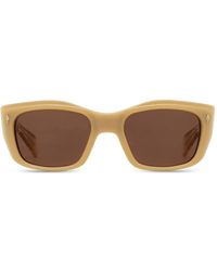 Jacques Marie Mage - Lunettes De Soleil Corniche À Monture Rectangulaire - Lyst
