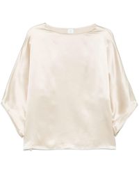 Eleventy - Zijden Blouse - Lyst
