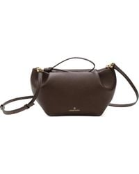 La Portegna - Small Martita Leather Clutch Bag - Lyst