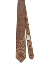 Etro - パッチワーク シルクネクタイ - Lyst