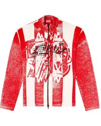 DIESEL - K-oliba-jkt グラフィック カーディガン - Lyst