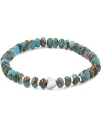 Tateossian - Nepal Nugget Beaded Bracelet - Lyst