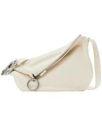 Burberry - Medium Knight Leather Tote Bag - Lyst