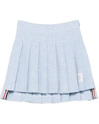 Thom Browne - Minigonna A Quadri - Lyst
