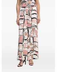 Joseph Ribkoff - Abstract-Print Palazzo Pants - Lyst