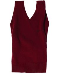 Miu Miu - Cashmere Knit Vest - Lyst