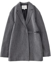 Studio Nicholson - Silas Jacke Mit Gürtel - Lyst