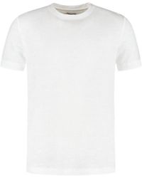 Aurélien - City Linen T-Shirt - Lyst