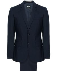 BOSS - Notched-lapels Single-breasted Suit - Lyst