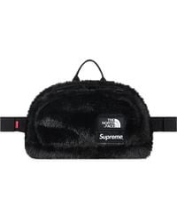 Supreme - X The North Face Faux-Fur Belt Bag - Lyst