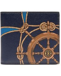 Bally - Graphic-print Leather Wallet - Lyst