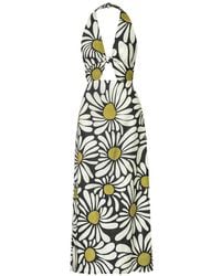 Cala De La Cruz - Eli Floral-Print Maxi Dress - Lyst
