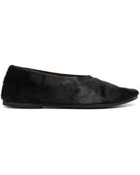Marsèll - Coltellaccio Leather Ballet Flats - Lyst