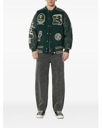 A Bathing Ape - Chaqueta varsity con diseño de paneles - Lyst