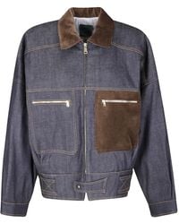 Jejia - Carlo Suede-Effect Pocket Jacket - Lyst