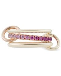 Spinelli Kilcollin - 18Kt Petunia Gelbgoldring Mit Saphir - Lyst