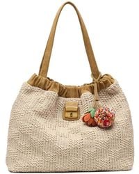 Marc Jacobs - The Tote Rafia Tote - Lyst