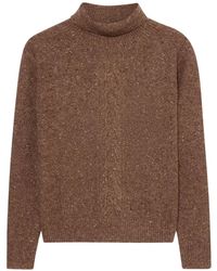 Brooks Brothers - Cable-Knit Detailed Turtleneck Sweater - Lyst