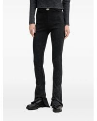 Alpha Industries - World Slit-Hem Flared Trousers - Lyst