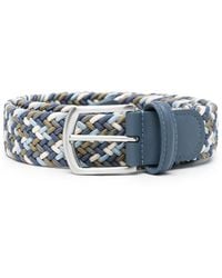 Anderson's - Stretch-Design Braided Belt - Lyst