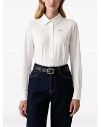 Aeronautica Militare - Camicia Con Ricamo - Lyst